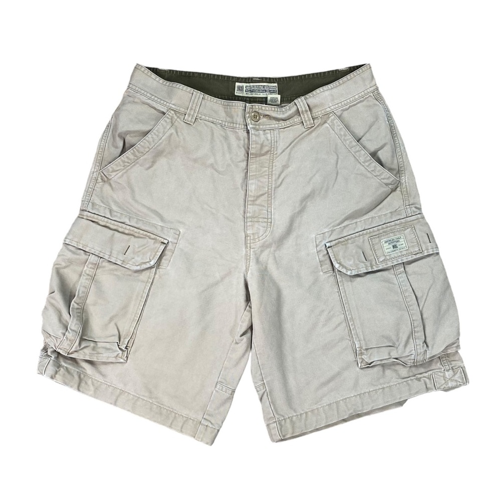 American Eagle Outfitters Cargo Shorts - Light Tan